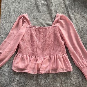 Nine West Blush Pink Top